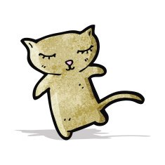 Cute cartoon cat N4