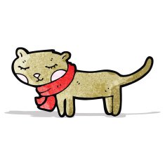 Cute cartoon cat N6