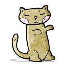 Cute cartoon cat N7