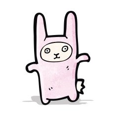 cartoon funny rabbit costume