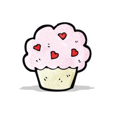 cartoon cupcake N24