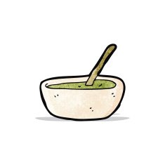 Cartoon Soup Bowl N7
