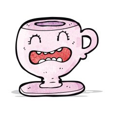 cartoon tea cup N7