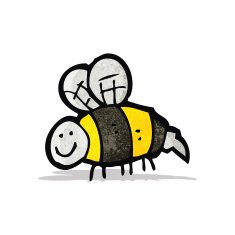 bumble bee doodle