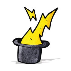 cartoon magic hat N2