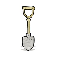 cartoon spade N6