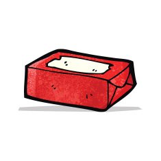 cartoon packet of chewing gum N3