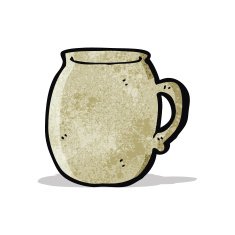 cartoon tea cup N9