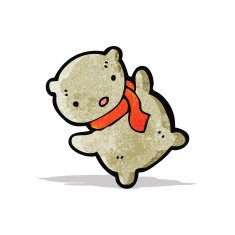 cartoon little teddy bear N9