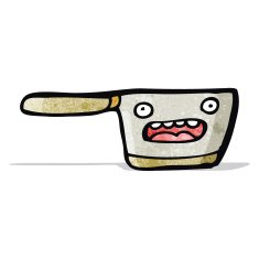 cartoon kitchen saucepan N5