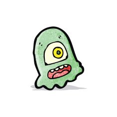 Cartoon Alien N41