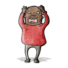 cartoon bald man N5