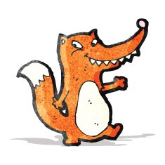 Cartoon Fox N29