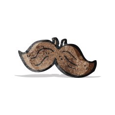 cartoon fake mustache N3