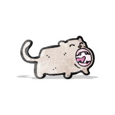 Cartoon Cat N75