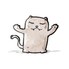 Cartoon Cat N77