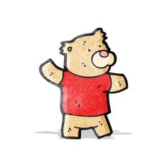 cartoon teddy bear N11
