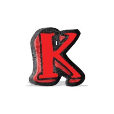 cartoon letter k N3