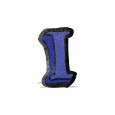 Cartoon Letter I N4