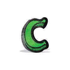 Cartoon Letter C N4