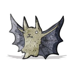 cartoon vampire bat N6