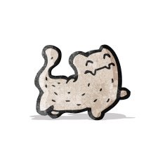 funny cartoon cat N29
