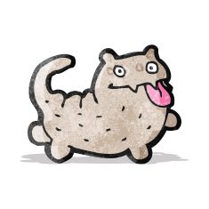 funny cartoon cat N31
