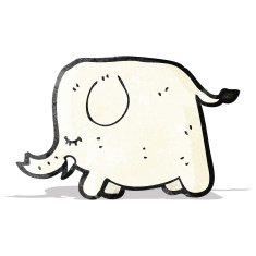 Cartoon Elephant N37