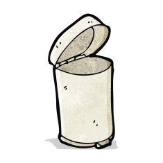 cartoon kitchen bin N3