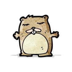 funny cartoon beaver N5