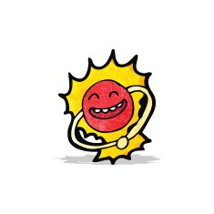 cartoon higgs boson particle