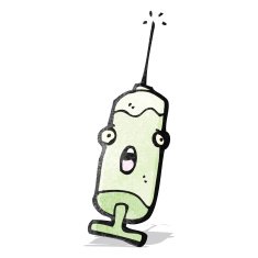 cartoon medical needle N2