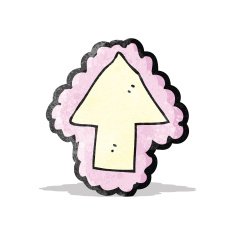 cartoon decorative arrow N5