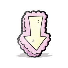 cartoon decorative arrow N6