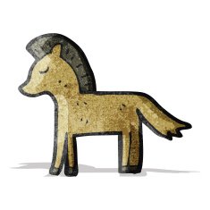 Cartoon Horse N34