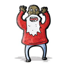 cartoon bearded man N6