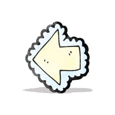 cartoon decorative arrow N14