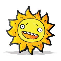 Cartoon Sun N55