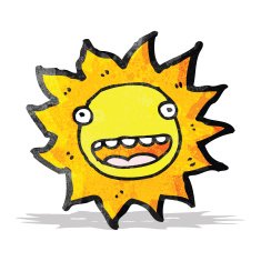 Cartoon Sun N56