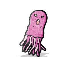 Cartoon Jellyfish N18