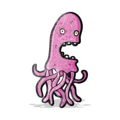 Cartoon Jellyfish N19