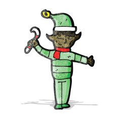 Cartoon Christmas Elf N32