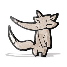Cartoon Wolf N41