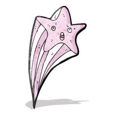 cartoon shooting star N5