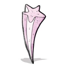 cartoon shooting star N7