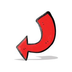 Cartoon Arrow N18