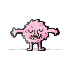 cartoon furry little creature