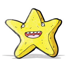 Star Cartoon Character N13
