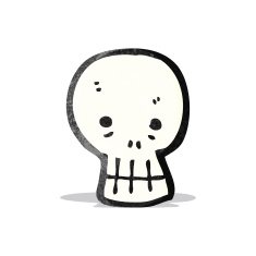Cartoon Skull N21
