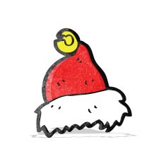 Cartoon Santa Hat N14